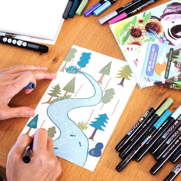 Life Of Colour Paint Pens - Earth Colours