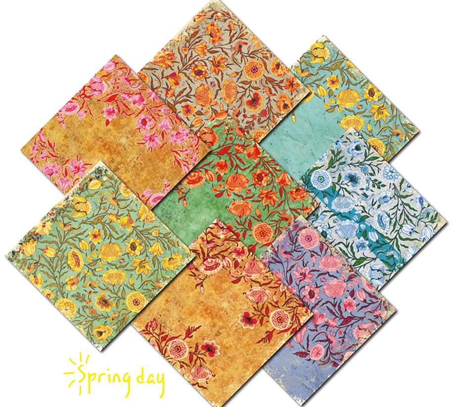 Decorer Scrapbook Paper -Spring Day - 6x6