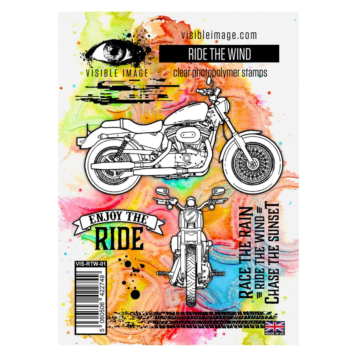 Visible Image clear stamps - Ride The Wind