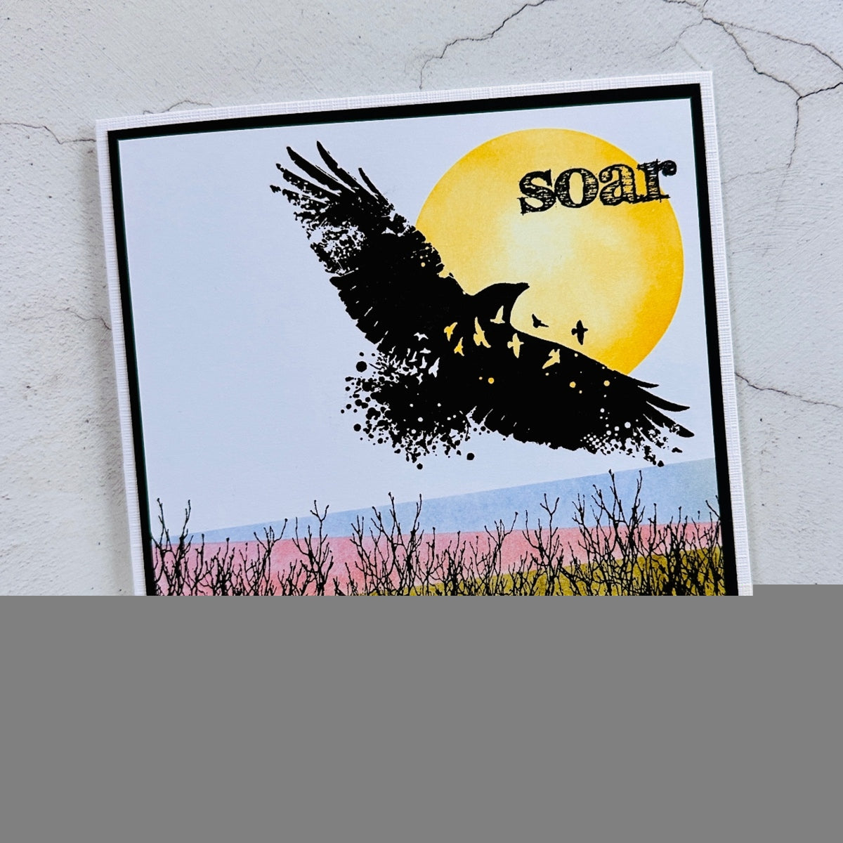 Visible Image clear stamps - Soar