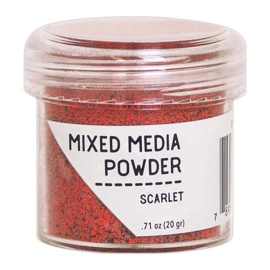 Ranger Embossing Powder - Mixed Media -  Scarlet