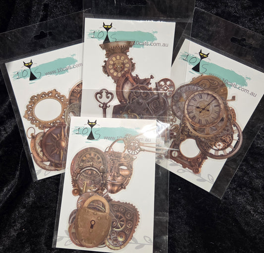 Old World Charm Clear Stickers