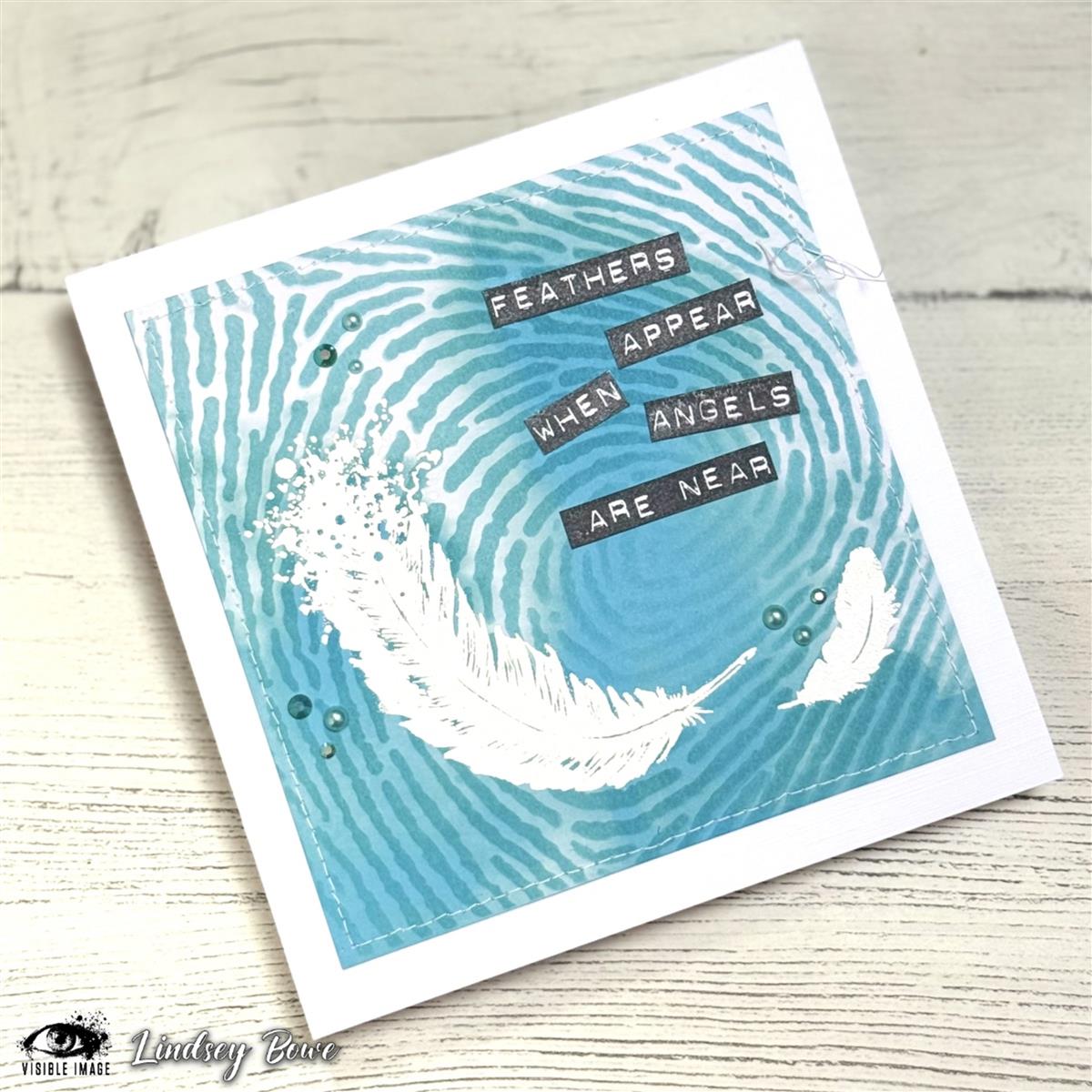 Visible Image clear stamps - Take Flight