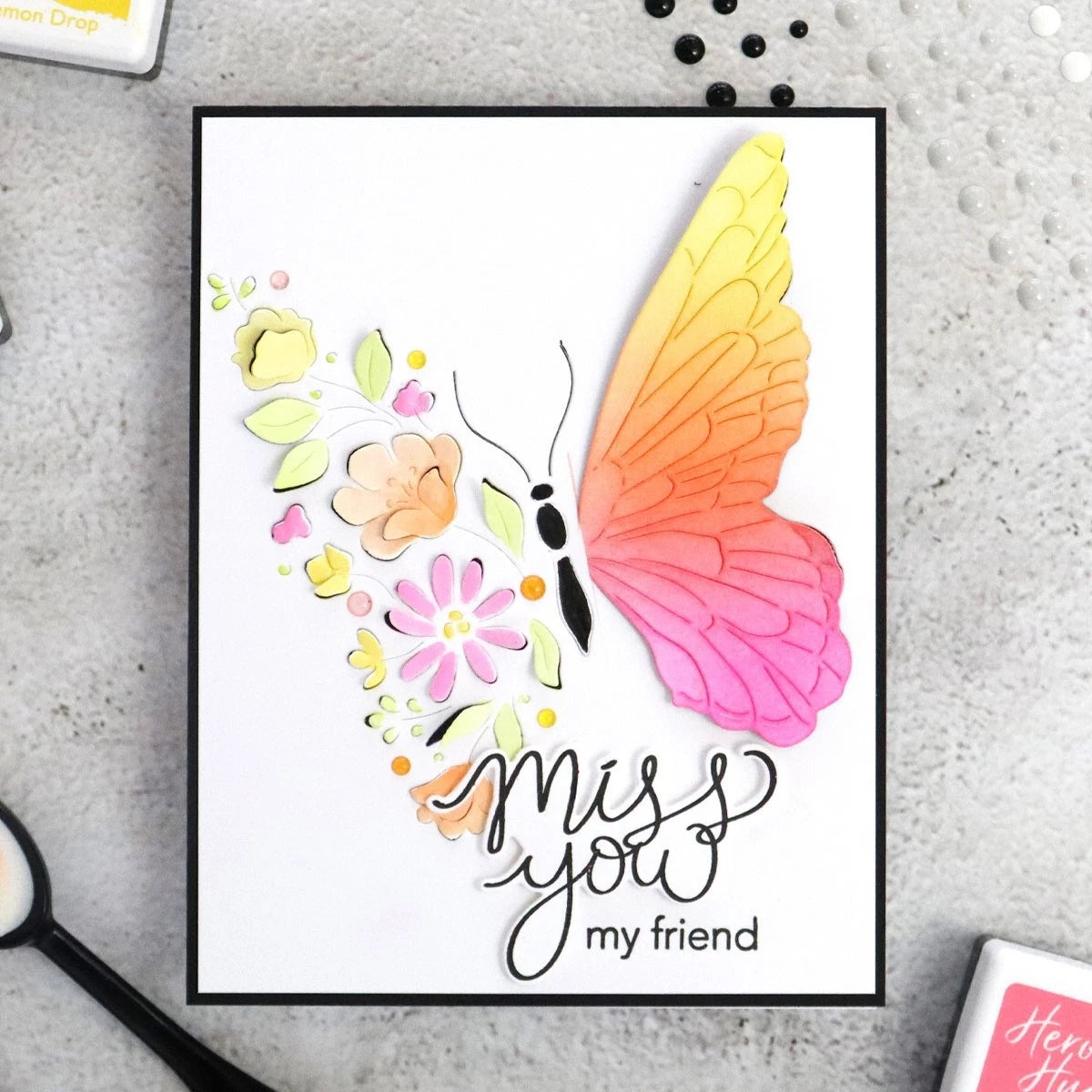 Hero Arts - Fancy Die Set - Varying Butterfly Wings