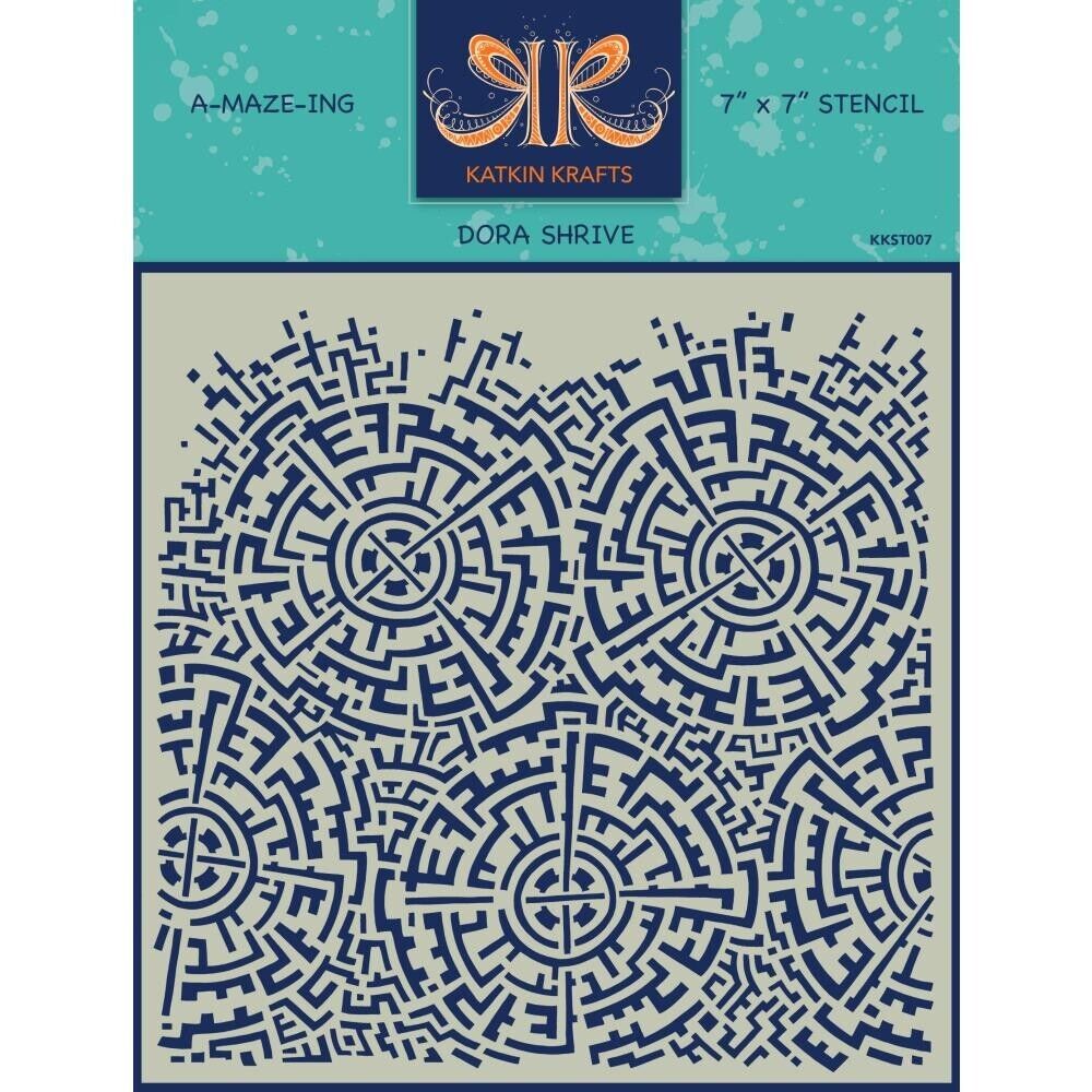 Katkin Kraft's Stencil - A-Maze-Ing