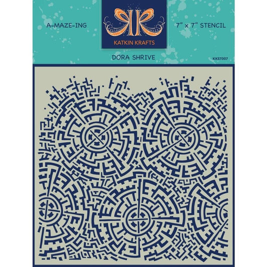 Katkin Kraft's Stencil - A-Maze-Ing