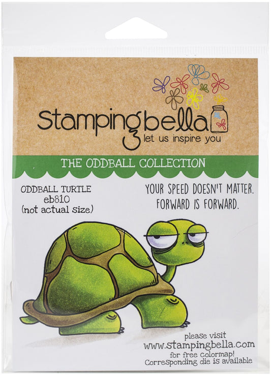 Stamping Bella -  Cling Stamps - Oddball Turtle