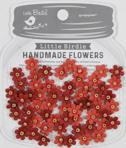 Little Birdie - Natalia Paper Flowers - Scarlet Blend