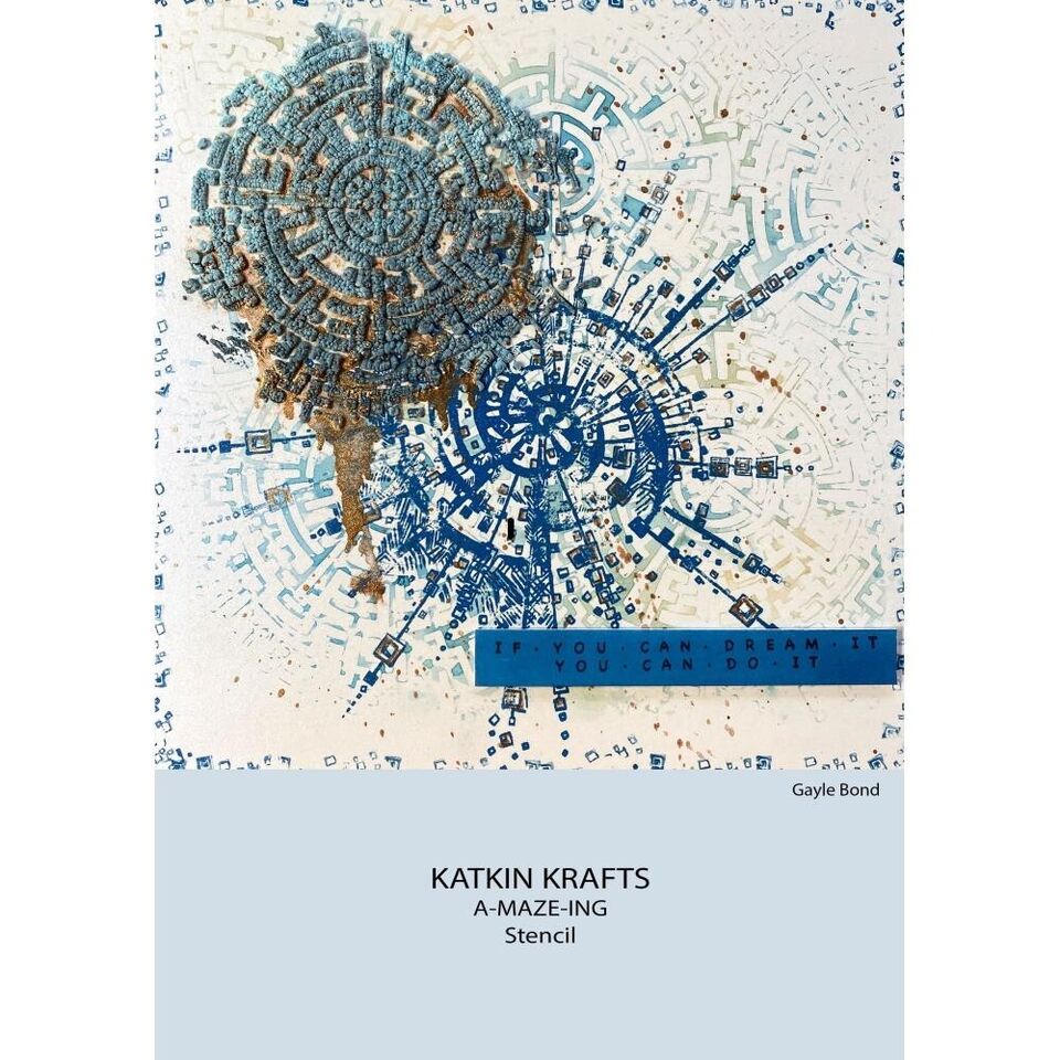 Katkin Kraft's Stencil - A-Maze-Ing