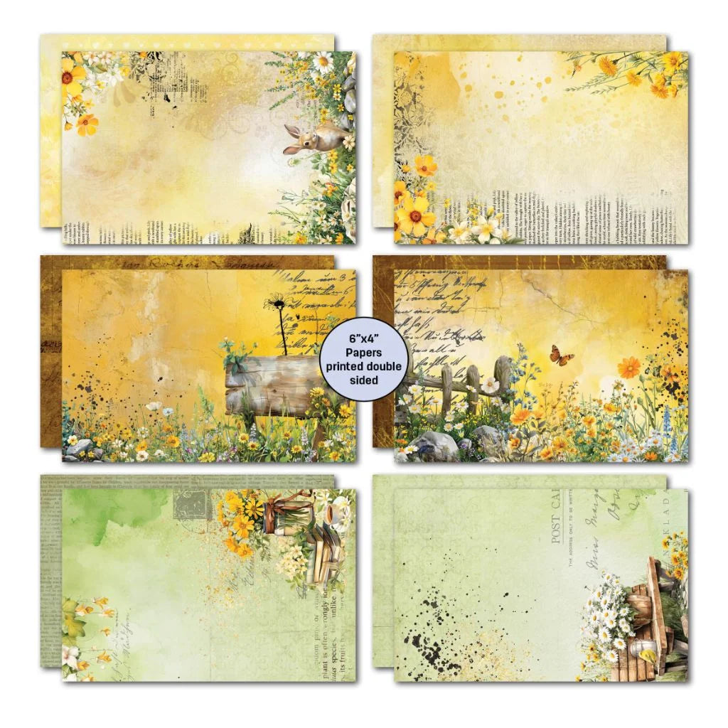 3 Quarter Designs - Hey Buttercup 6x4 Card Pack