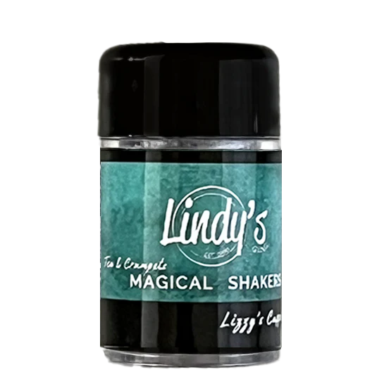 Lindy's - Lizzy’s Cuppa’ Tea Teal Starburst Shaker