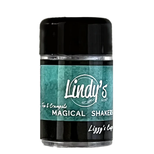 Lindy's - Lizzy’s Cuppa’ Tea Teal Starburst Shaker