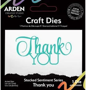 Arden Creative - Craft Dies Thank you