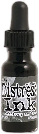 Tim Holtz Distress Ink Pad Re-Inker -  Hickory Smoke