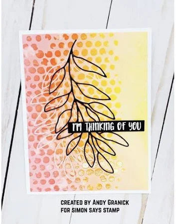 Layering Stencil - Stampers Anonymous - Bubble