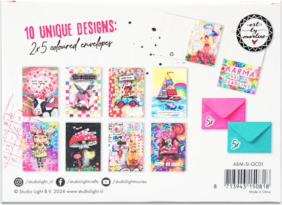 Art By Marlene Signature Collection Greeting Cards - Nr. 01&nbsp;