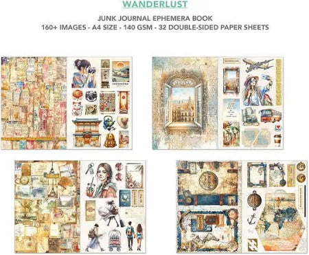 Ciao Bella - Junk Journal & Ephemera Book - Wander Lust