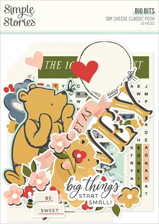 Simple Stories - Say Cheese Classic Pooh Ephemera Bits & Pieces