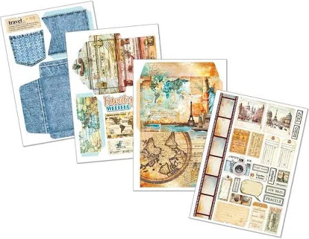 Ciao Bella - Junk Journal & Ephemera Book - Wander Lust