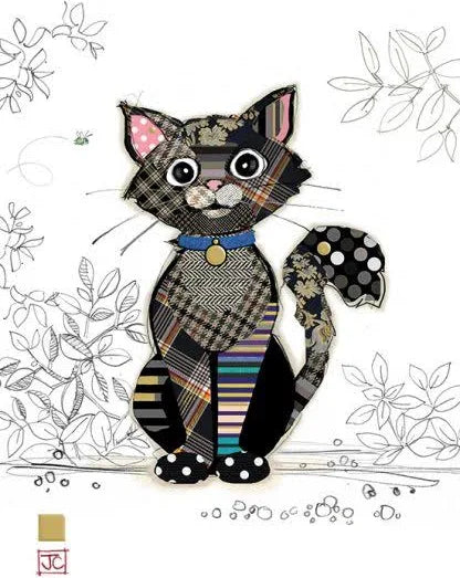 Bug Art Luxury Greeting Cards -Kasper Kitten