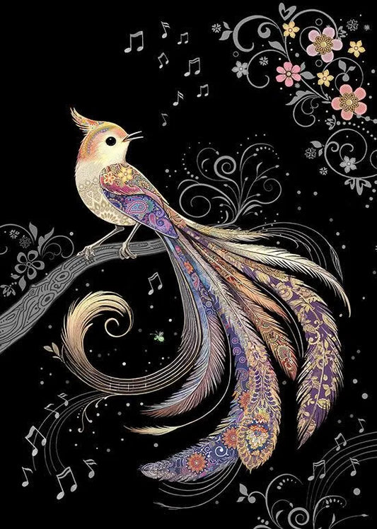 Bug Art Luxury Greeting Cards - Paradise Bird