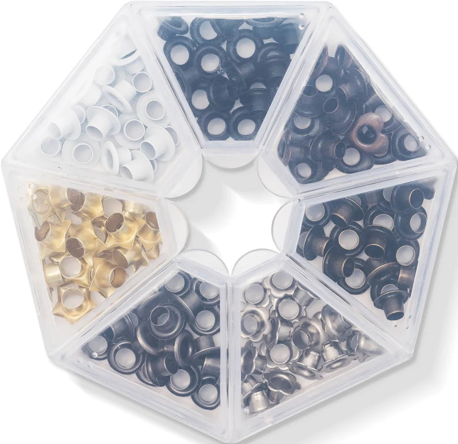 We R Makers -Eyelets and Storage Case - Metallic