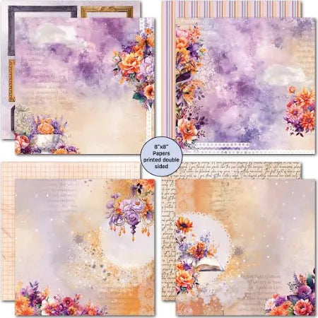 3 Quarter Designs - Dawns Glow 8x8 Pack Set