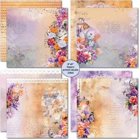 3 Quarter Designs - Dawns Glow 8x8 PackSet