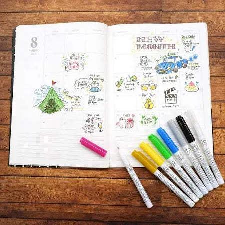 Zig - Wink Of Stella Pen - Glitter Black
