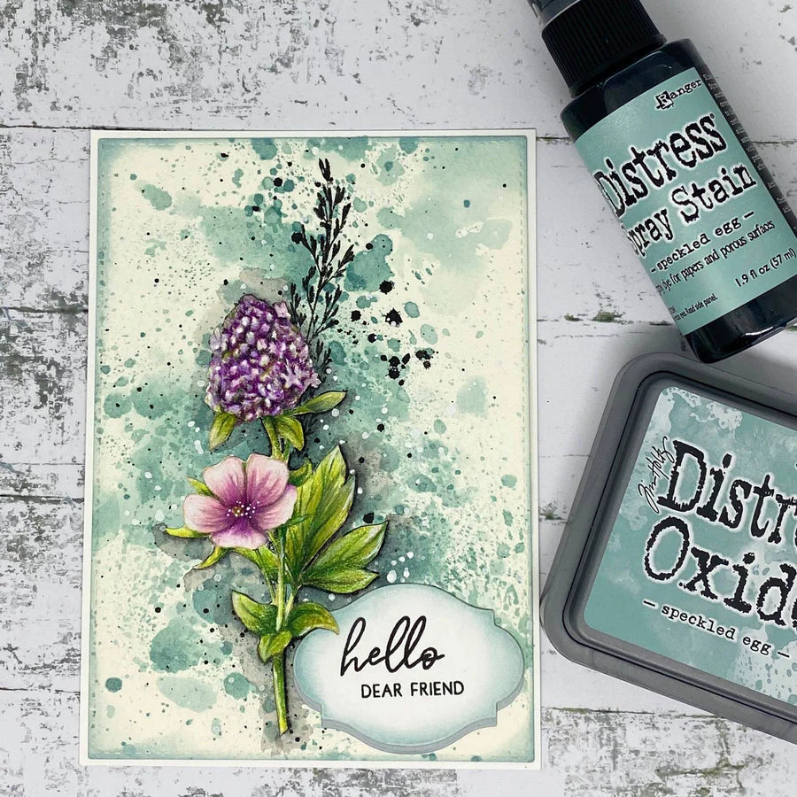 Paper Rose - Metal Die - Sketchy Floral - Hello