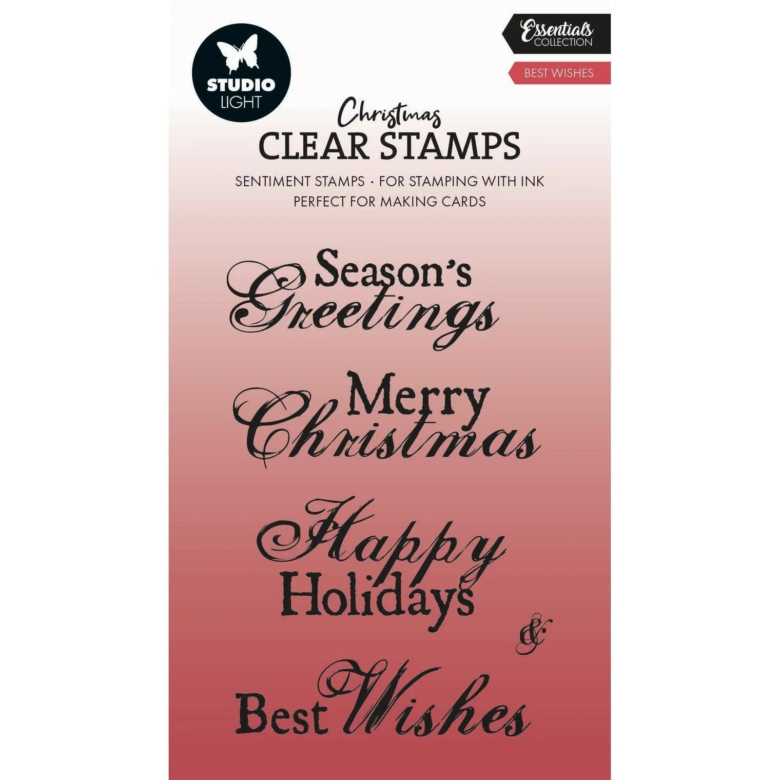 Studio Light  Clear Stamps- Christmas