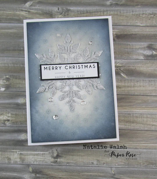 Paper Rose -  Metal Cutting Die -  Snowflake Set 4
