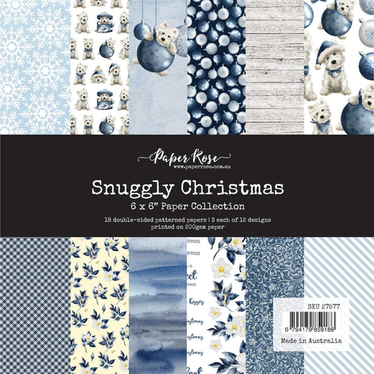 Paper Rose -Snuggly Christmas 6x6 Paper Collection