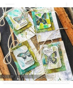 Stamp/Stencil - Stampers Anonymous - Mixed Media Flutter