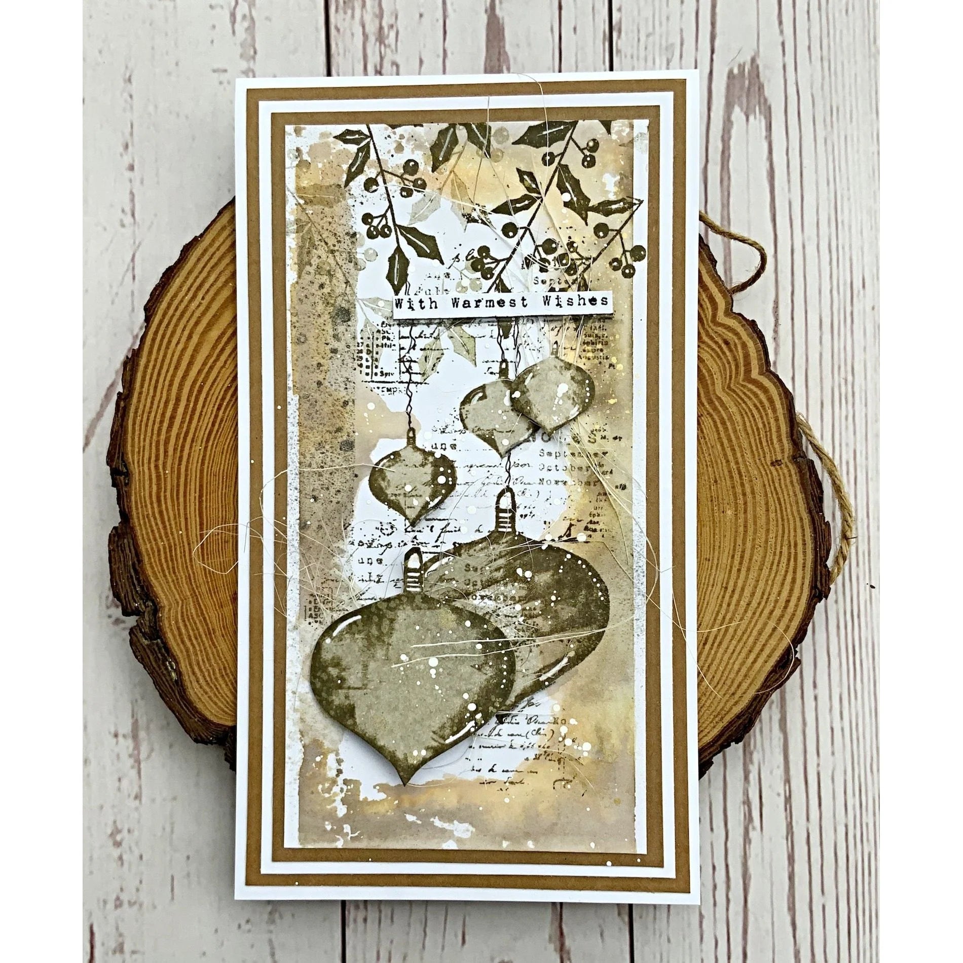 Tracy Evens Boutique Designs - Christmas WishesTracy Evens Boutique Designs - Holly & Berries