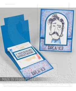 Stamp/Stencil - Stampers Anonymous Mixed Media - Motivation 117