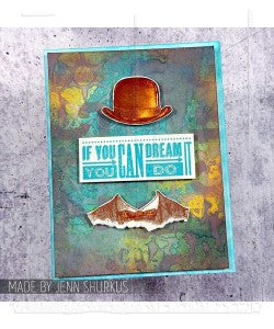 Stamp/Stencil - Stampers Anonymous Mixed Media - Motivation 117