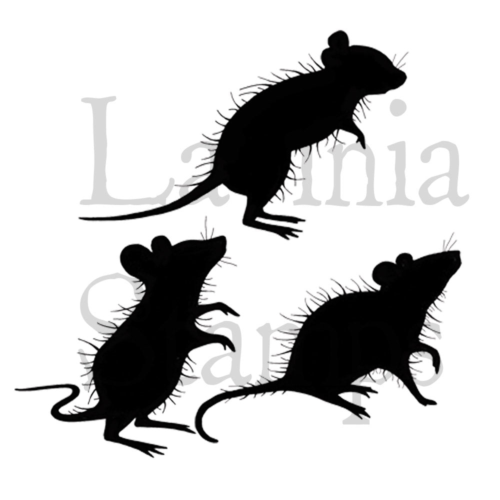 Lavinia Stamps - Three Woodland Mice