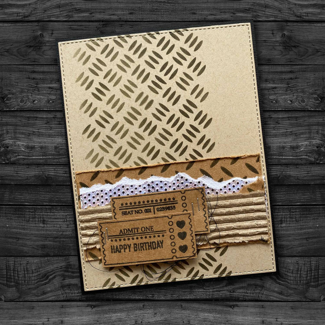 Paper Rose -  Clear Stamp Set - Ticket Creator