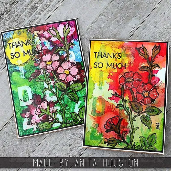 Rubber Stamps - Cling Mount - Embroidery