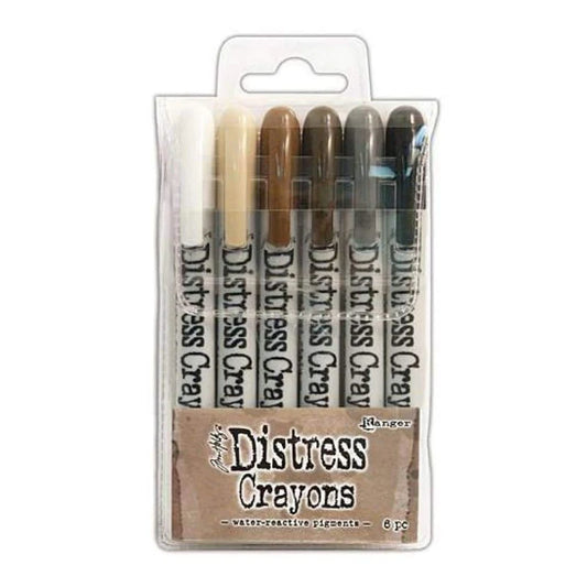 Tim Holtz - Distress Crayons -  6pc Set #3