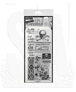 Stamp/Stencil - Stampers Anonymous - Mixed Media Undertaker