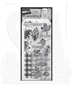 Stamp/Stencil - Stampers Anonymous - Mixed Media Natures Wonder