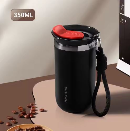 350ml Double Insulated Travel Mug - Stainless, vacuum insulated, double walled, coffee mug.