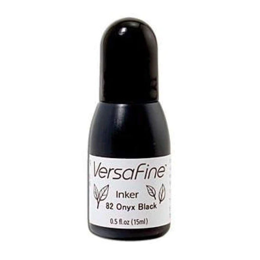 VersaFine Re-Inker - Onyx Black 15mls