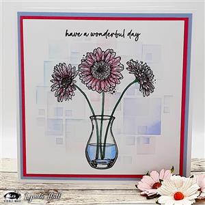 Visible Image clear stamps -Birthday In Bloom