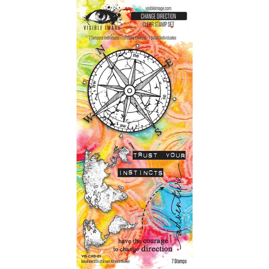 Visible Image clear stamps - Change Direction