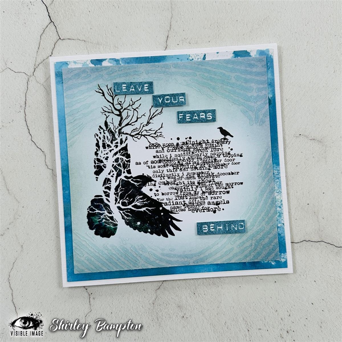 Visible Image clear stamps - Spread Your Wings
