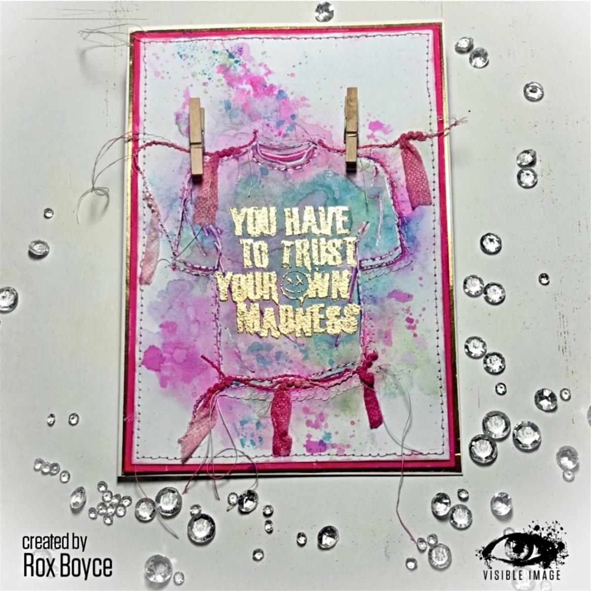 Visible Image clear stamps - Stay Weird
