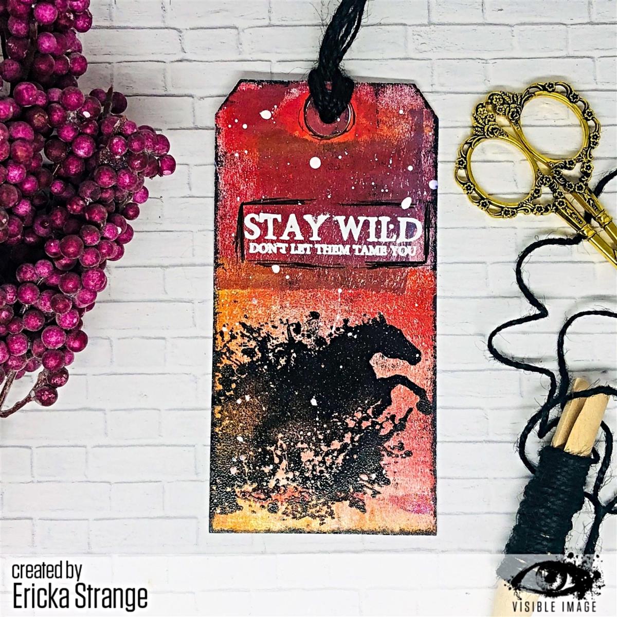 Visible Image clear stamps - Stay Wild